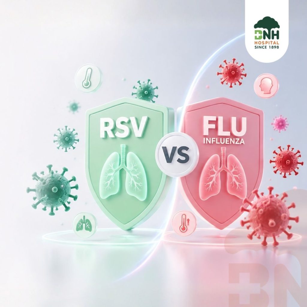 แยก อาการ RSV ในเด็ก กับไข้หวัดใหญ่